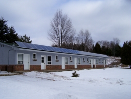 Commercial solar panel installation in Eastern Ontario - Sharbot Lake Eco Alternative Energy