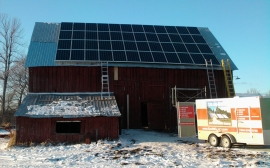 Solar energy installation in Eastern Ontario- MicroFIT - Eco Alternative Energy